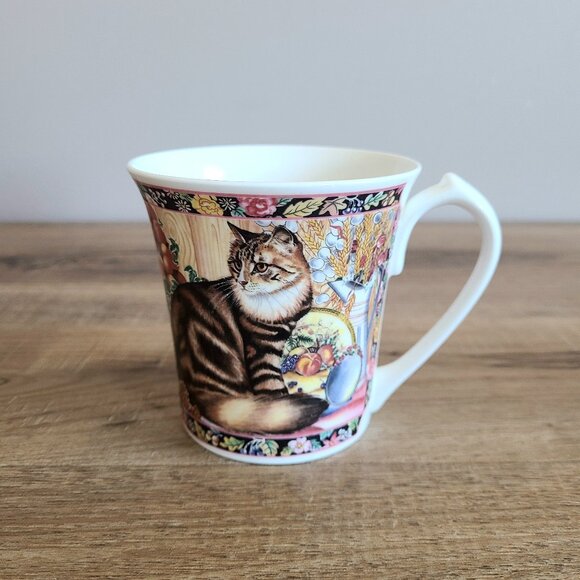 Aunsley coffee tea Cinders cat mug England. - Picture 2 of 4